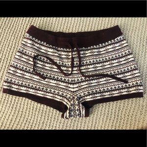 Woman’s size small pajama shorts